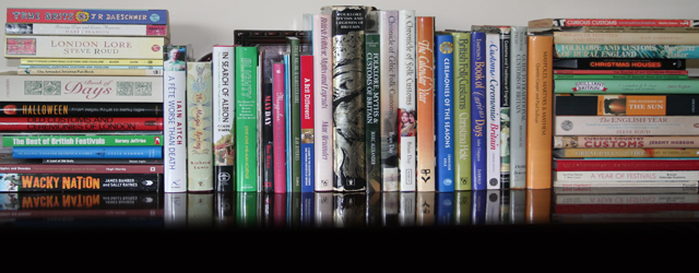 A selection of my favourite books on British customs and traditions is now available for purchase in our new online bookshop.